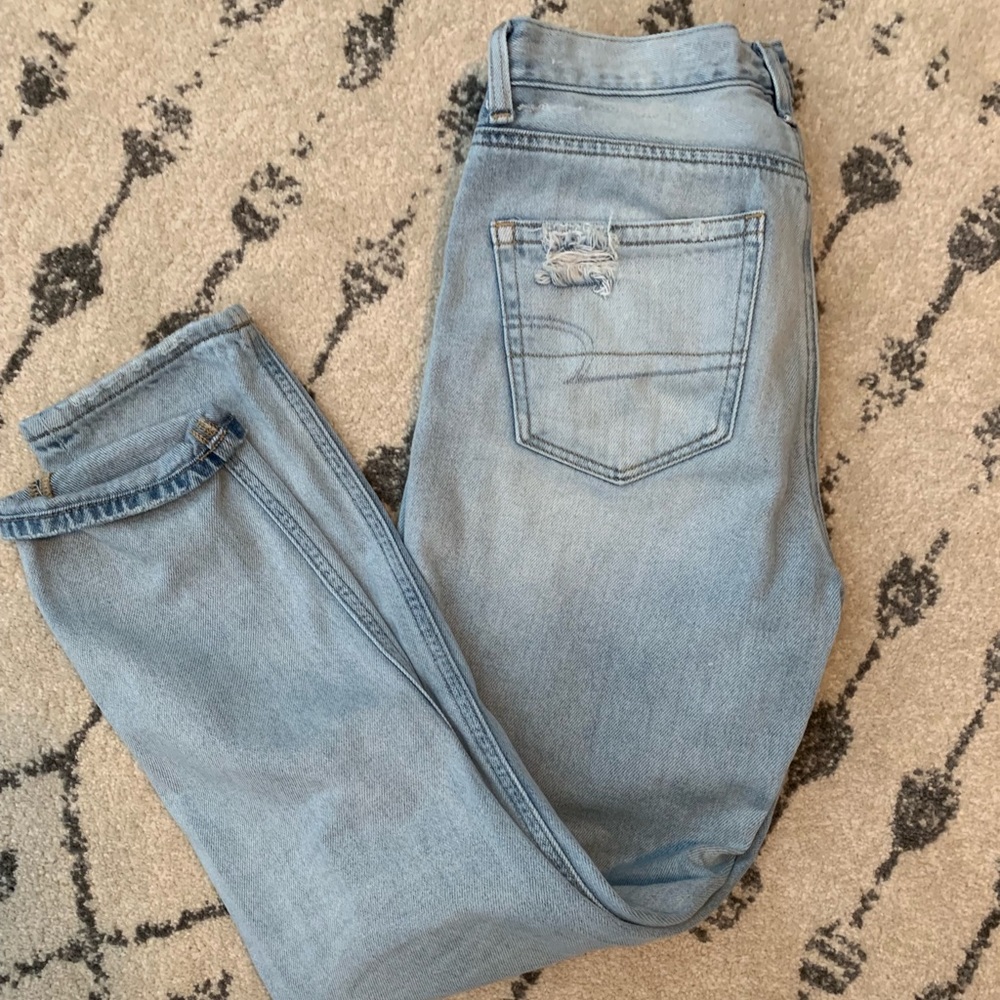 High Waisted Mom Jeans